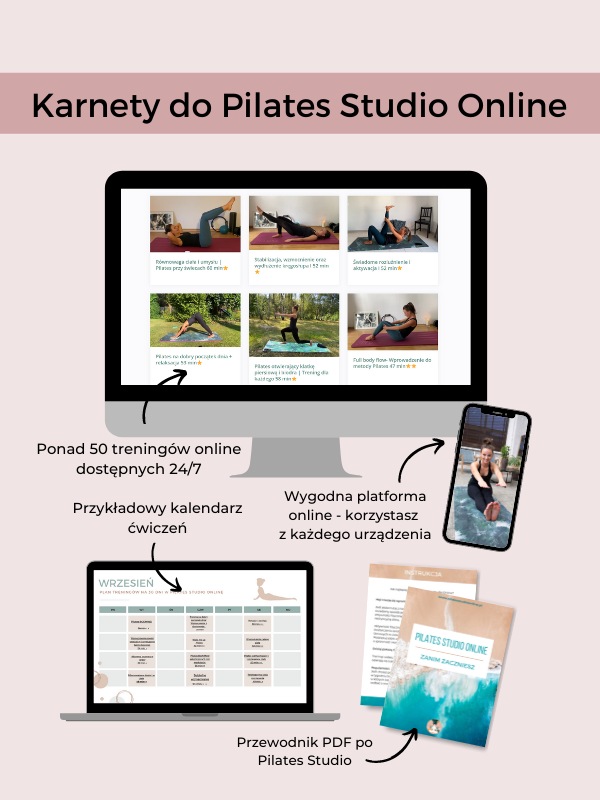 Karnety do Pilates Studio Online