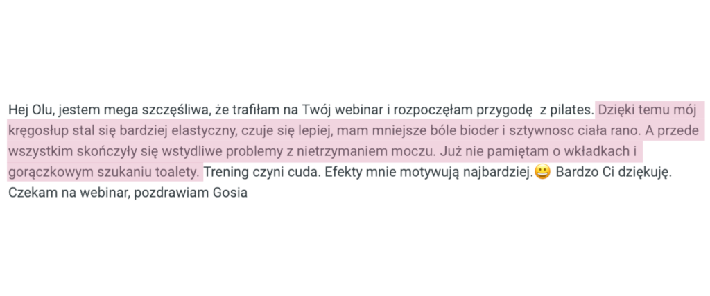 Pilastes na kręgosłup opinie