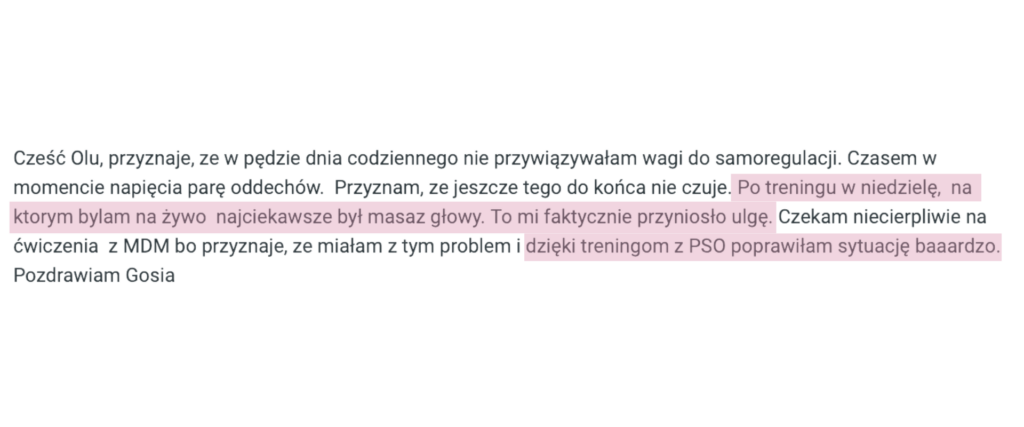 PSO treningi na mięsnie dna miednicy - opinie