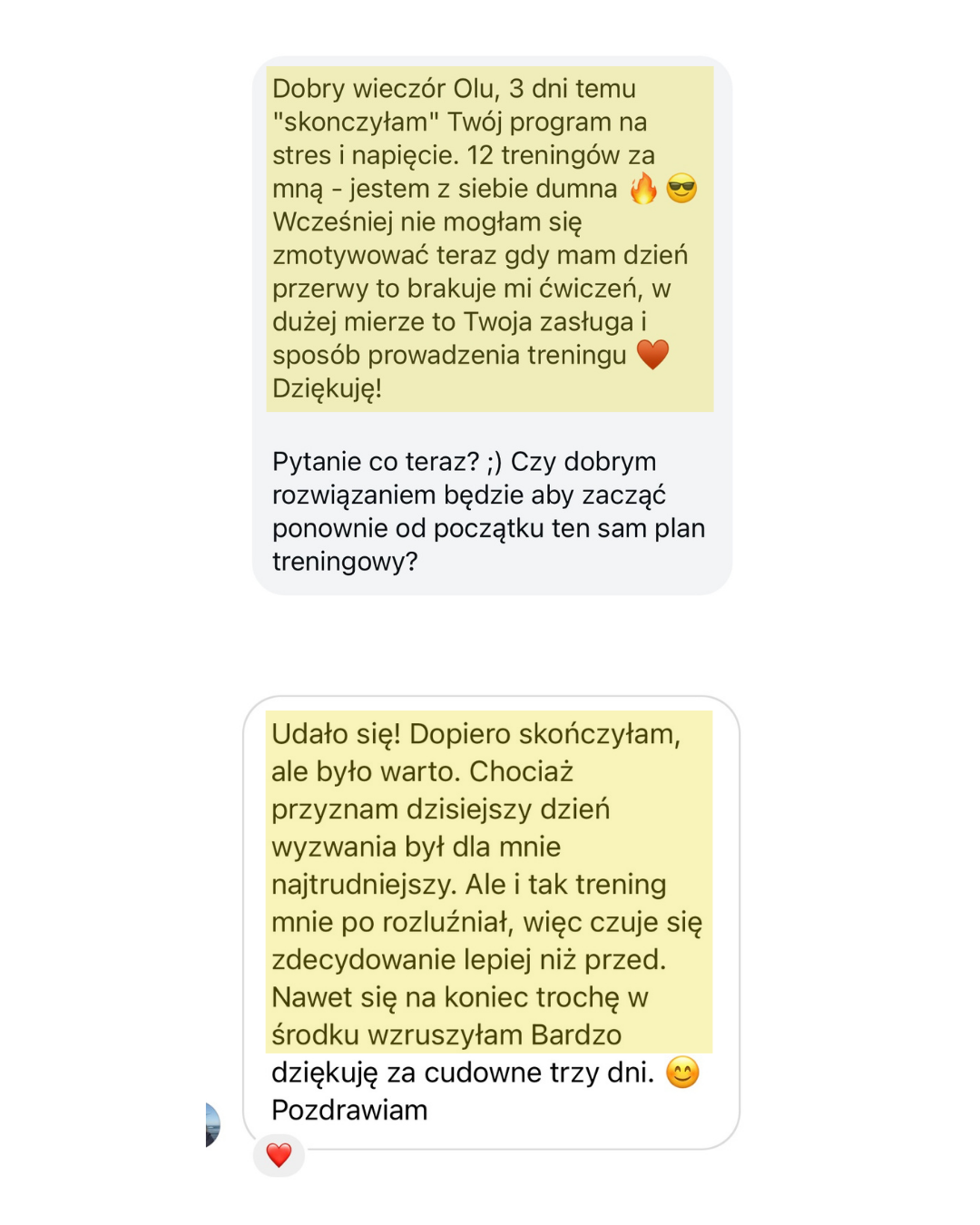 Opinie na temat kursu Stres i napięcie