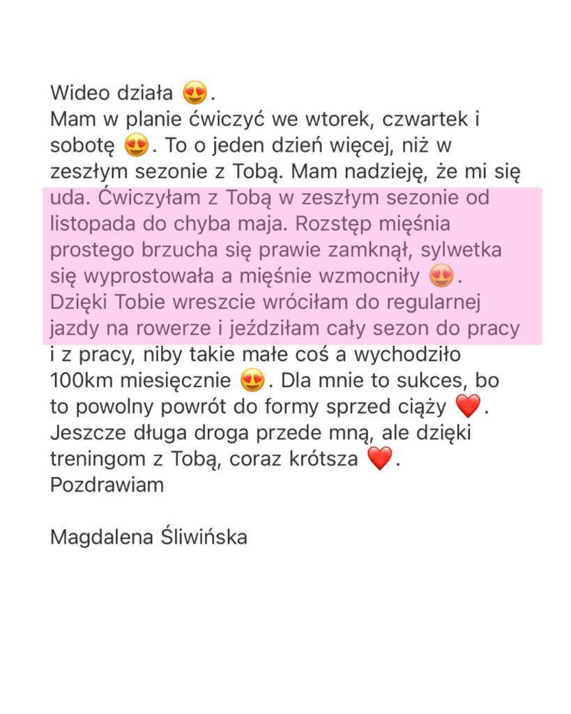 Opinie o treningach na mięśnia dna miednicy